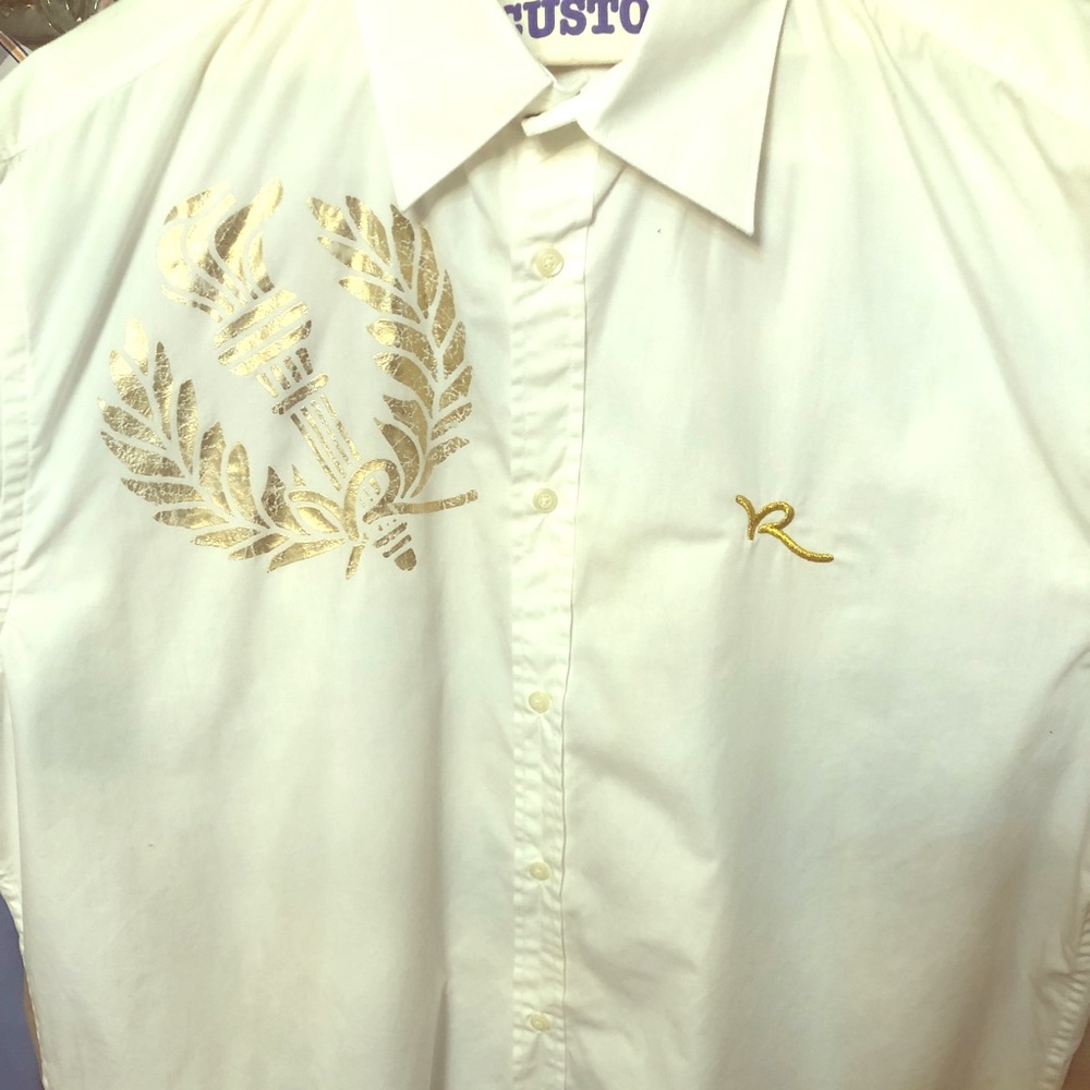 Vintage long sleeve dress shirt